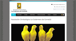 Desktop Screenshot of lacaderneradecornella.com